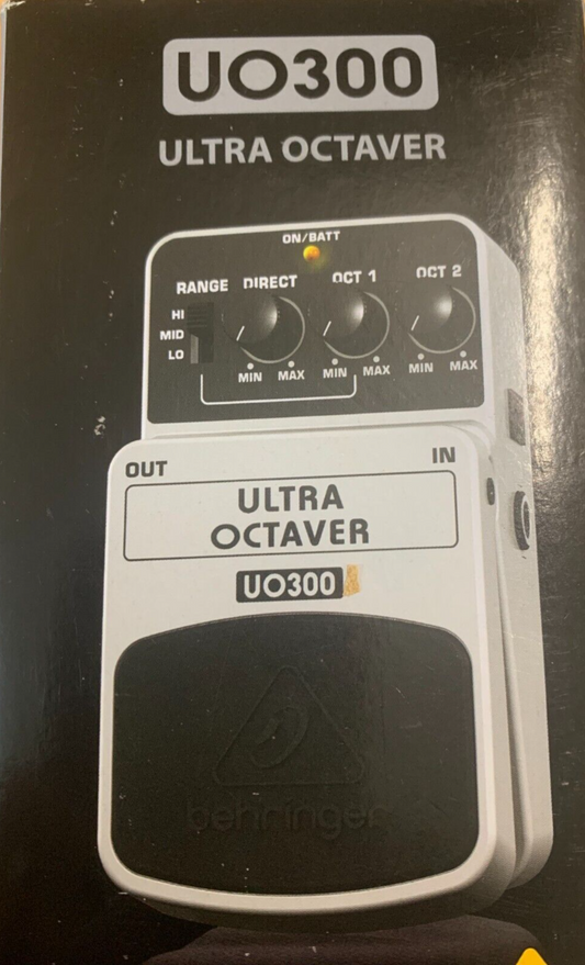 Behringer UO300 Ultra Octaver - Effektgerät für Gitarren