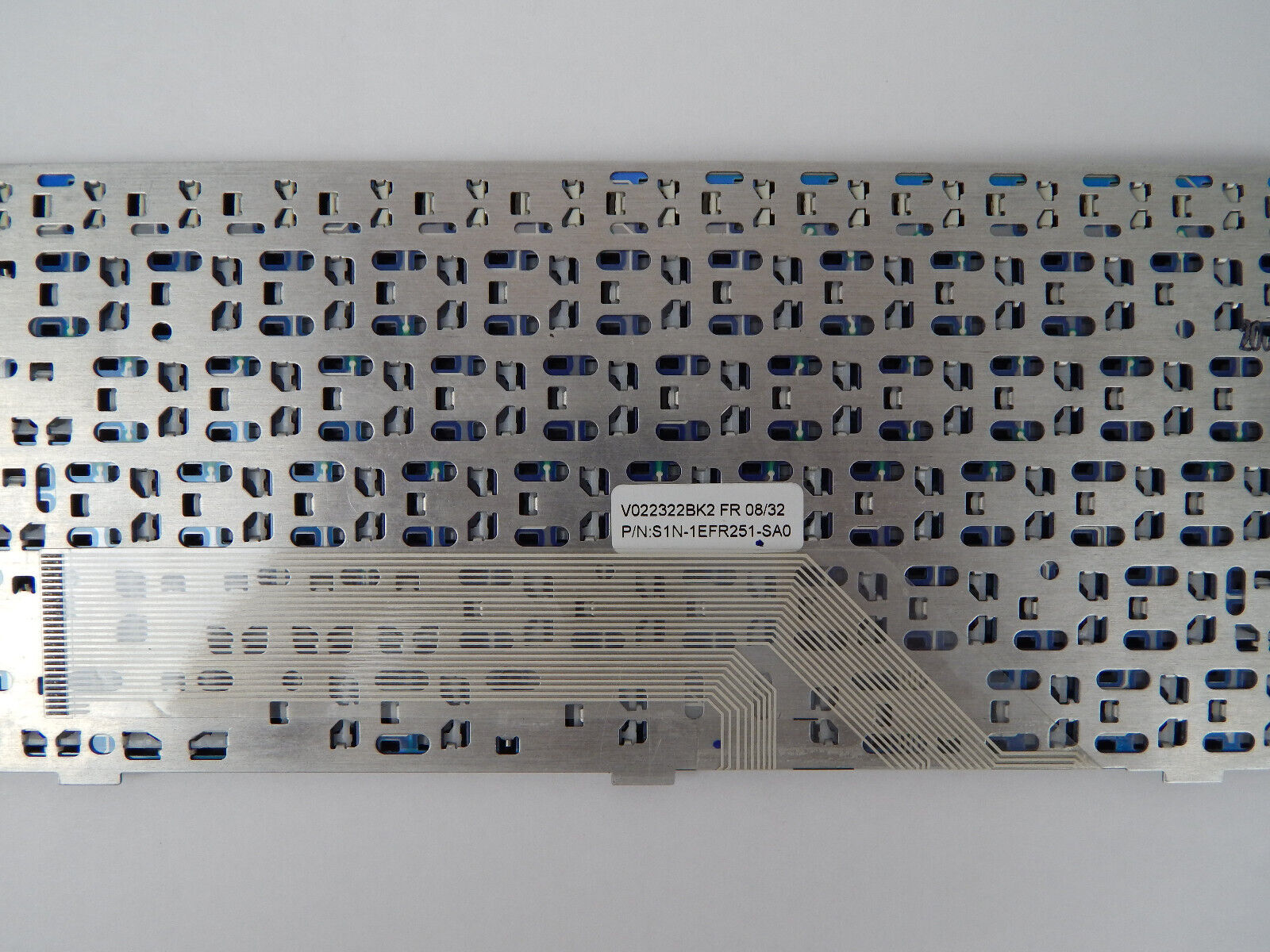 Laptop Tastatur Universal AZERTY Layout Laptoptastatur Notebook Einbau Tastatur