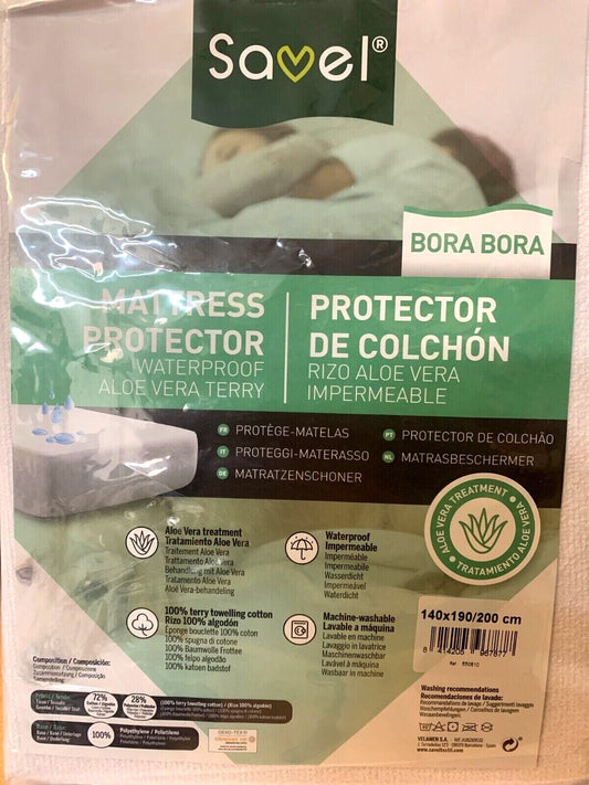 Molton - Matratzenschoner Bora Bora , wasserdicht und atmungsaktiv