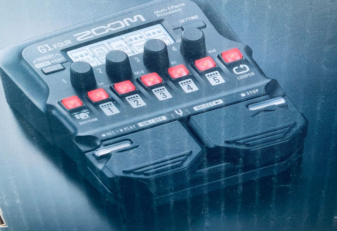 Zoom - G1 FOUR - Multieffekte für E-Gitarre