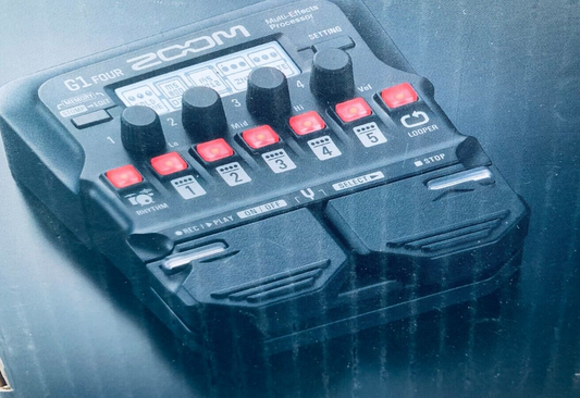 Zoom - G1 FOUR - Multieffekte für E-Gitarre