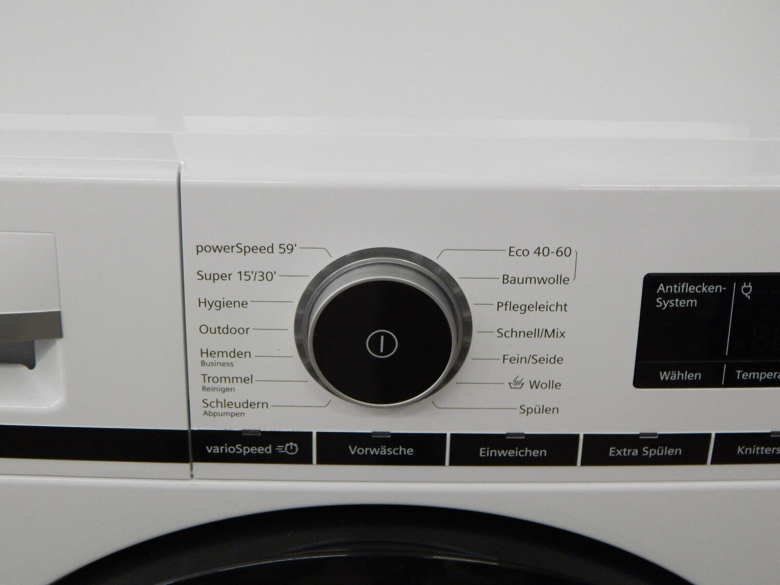 SIEMENS iQ700 WM14VMA3 Waschmaschine 9 kg, 1400 U/min iSensoric AquaStop in Weiß