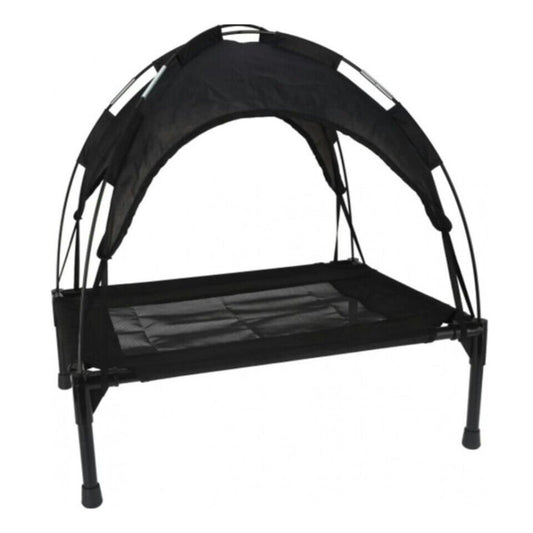 Pets Collection Tierbett/Haustierzelt 60x45 cm Schwarz