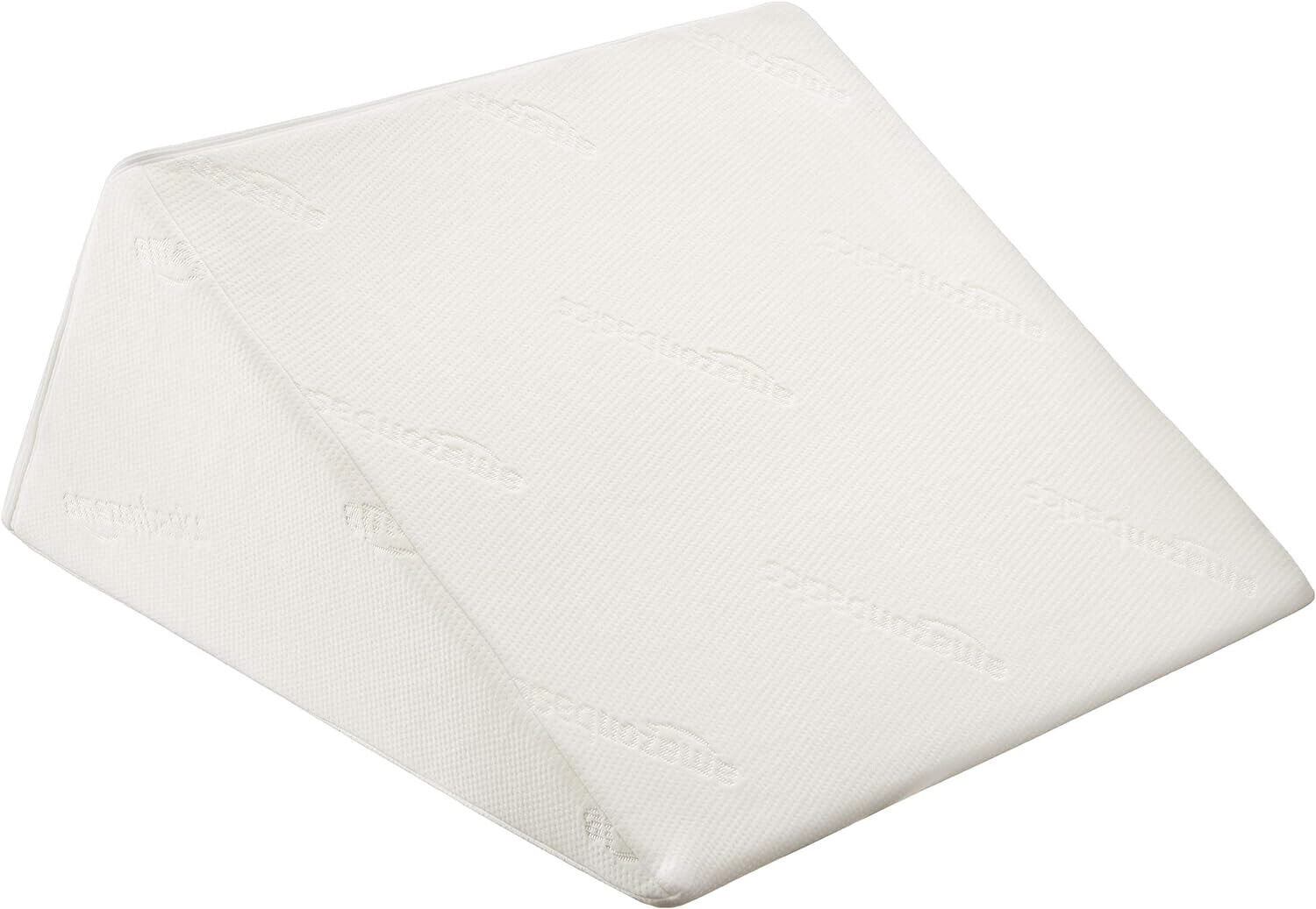 Amazon Basics - Almohada Bett-Keilkissen Beinkissen Fußstütze Lesekissen Kissen