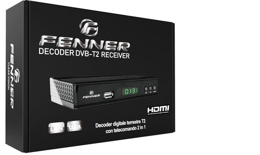 DVB-T2 HD 1080p Decoder mit Einer Fernbedienung fuer den Fernseher