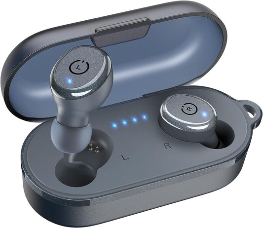 TOZO T10 Bluetooth 5.3 Kabellose Kopfhörer IPX8 Wasserdichte Stereo Headphones