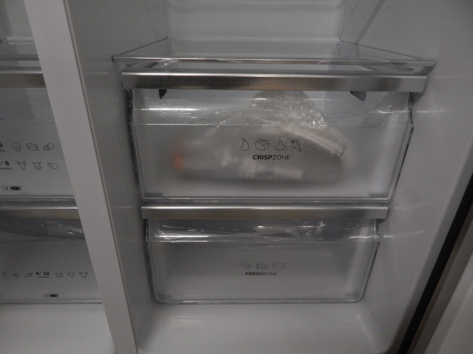 Gorenje Side-by-Side NRS9EVXB1 Kühlschrank Edelstahl Eis-/Wasserspender NoFrost