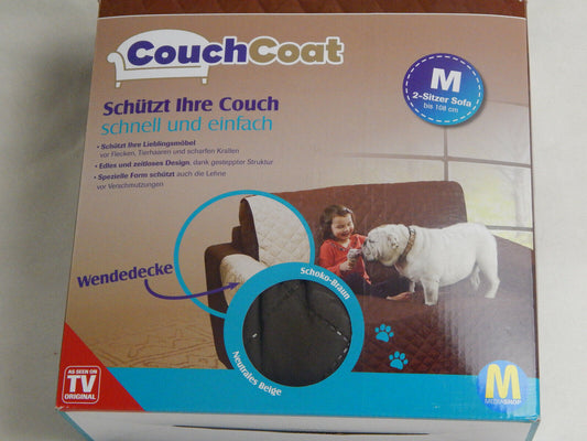  Wende Couch Schoner bei Tierhaltung im Haus   Grösse M für Sessel