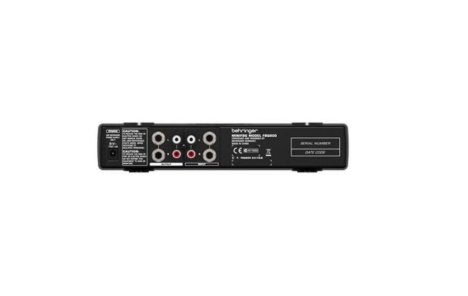 Behringer FBQ800 Ultrakompakter 9-Band-Grafik-Equalizer mit FBQ