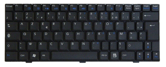 Laptop Tastatur Universal AZERTY Layout Laptoptastatur Notebook Einbau Tastatur