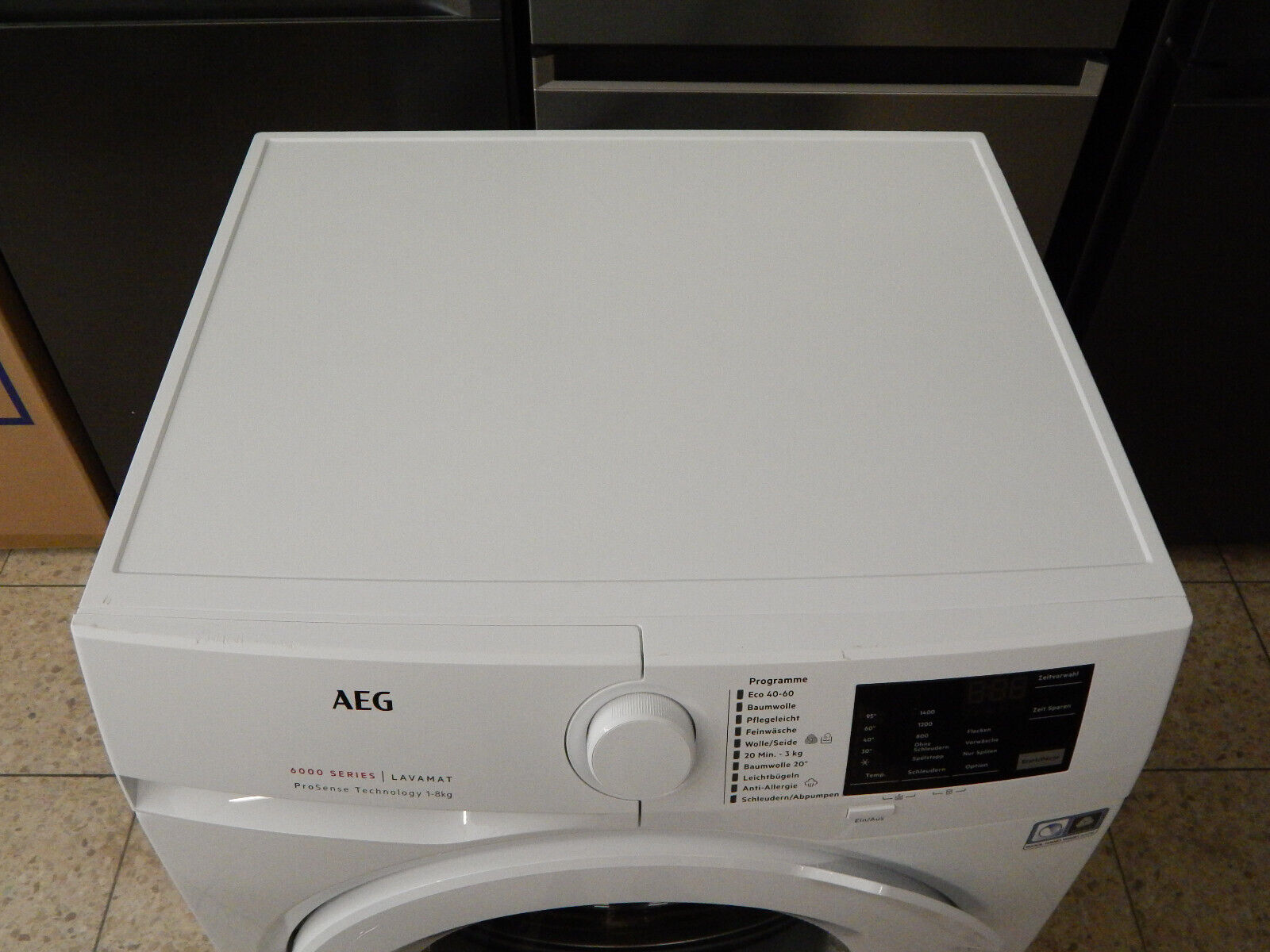 AEG L6FA48FL Waschmaschine Serie 6000 8 kg Anti-Allergie Dampfprogramm 1400U/Min