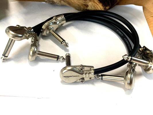 Gitarren - Patchkabel 1/4 Zoll 6,35mm Rechtwinklig 6 ZolI