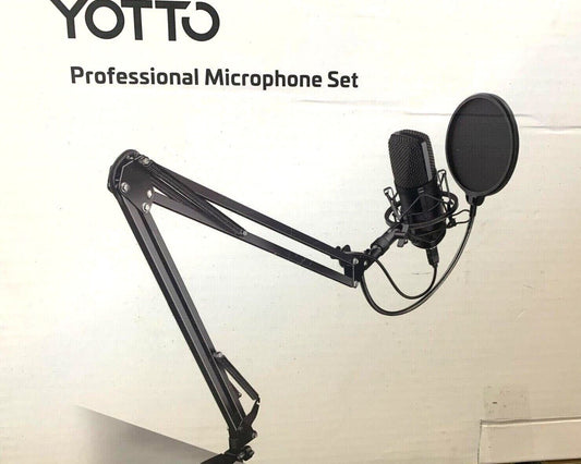 YOTTO Professioneller USB Kondensator Mikrofon