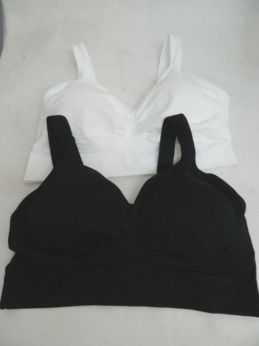 2er Set Schwarz & Weiß Genie Lift Comfort Der Wohlfühl-BH mit Push-Effekt 80 C/D