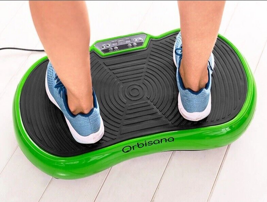 Vibrationsplatte Shape  Heimtrainer Fitness Ganzkörper Expander Bänder Fernbedie