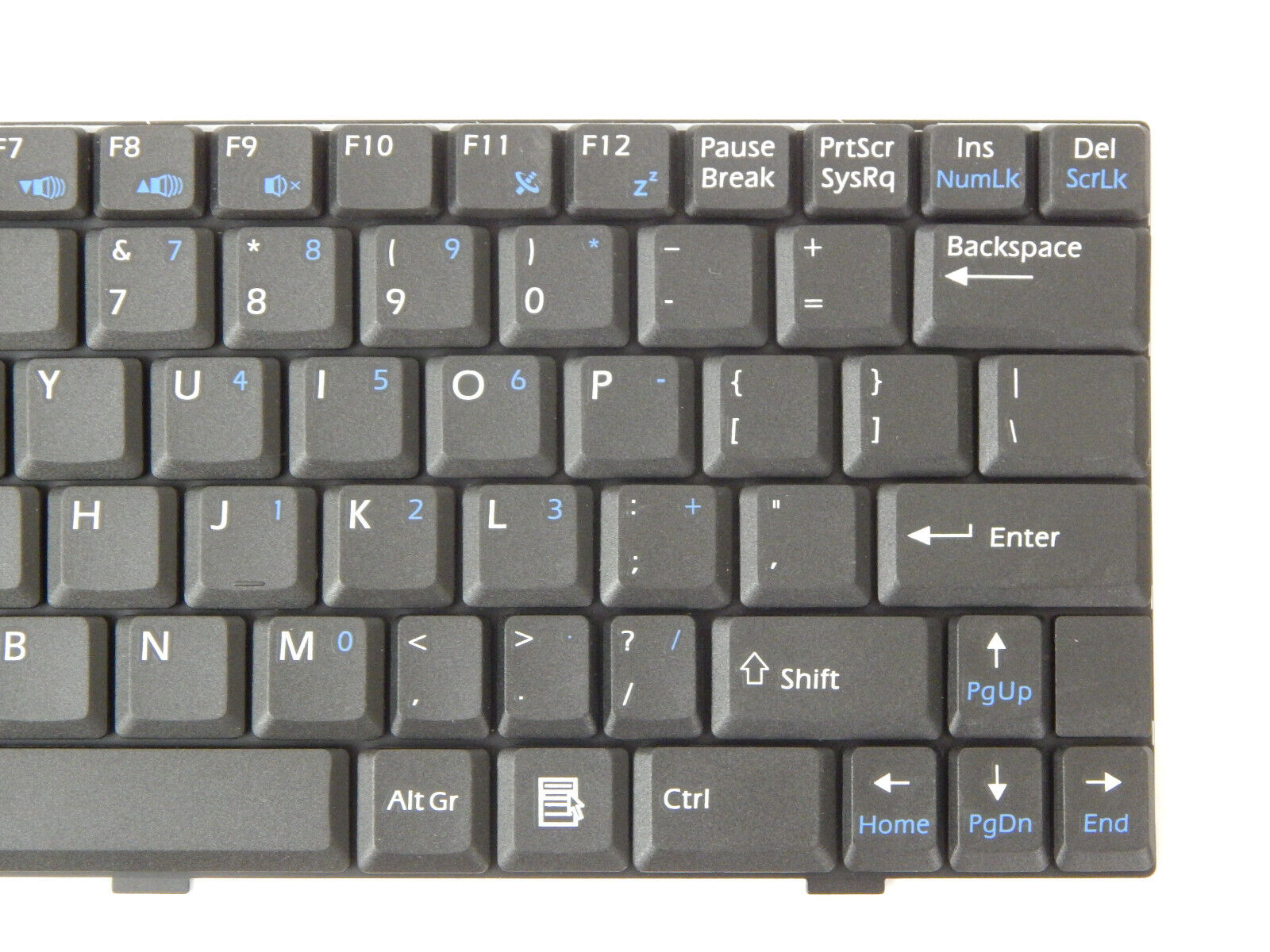 Laptop Tastatur Universal QWERTY Layout Laptoptastatur Notebook Einbau Tastatur