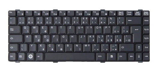 Tastatur QWERTZ Layout Universal Laptoptastatur Notebook Laptop Einbau Tastatur