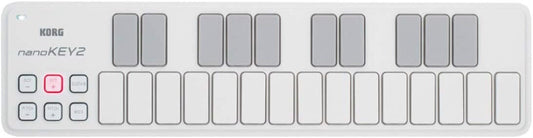Korg KOH Nanokey2-WH 25 Hinweis USB-Tastatur Schwarz
