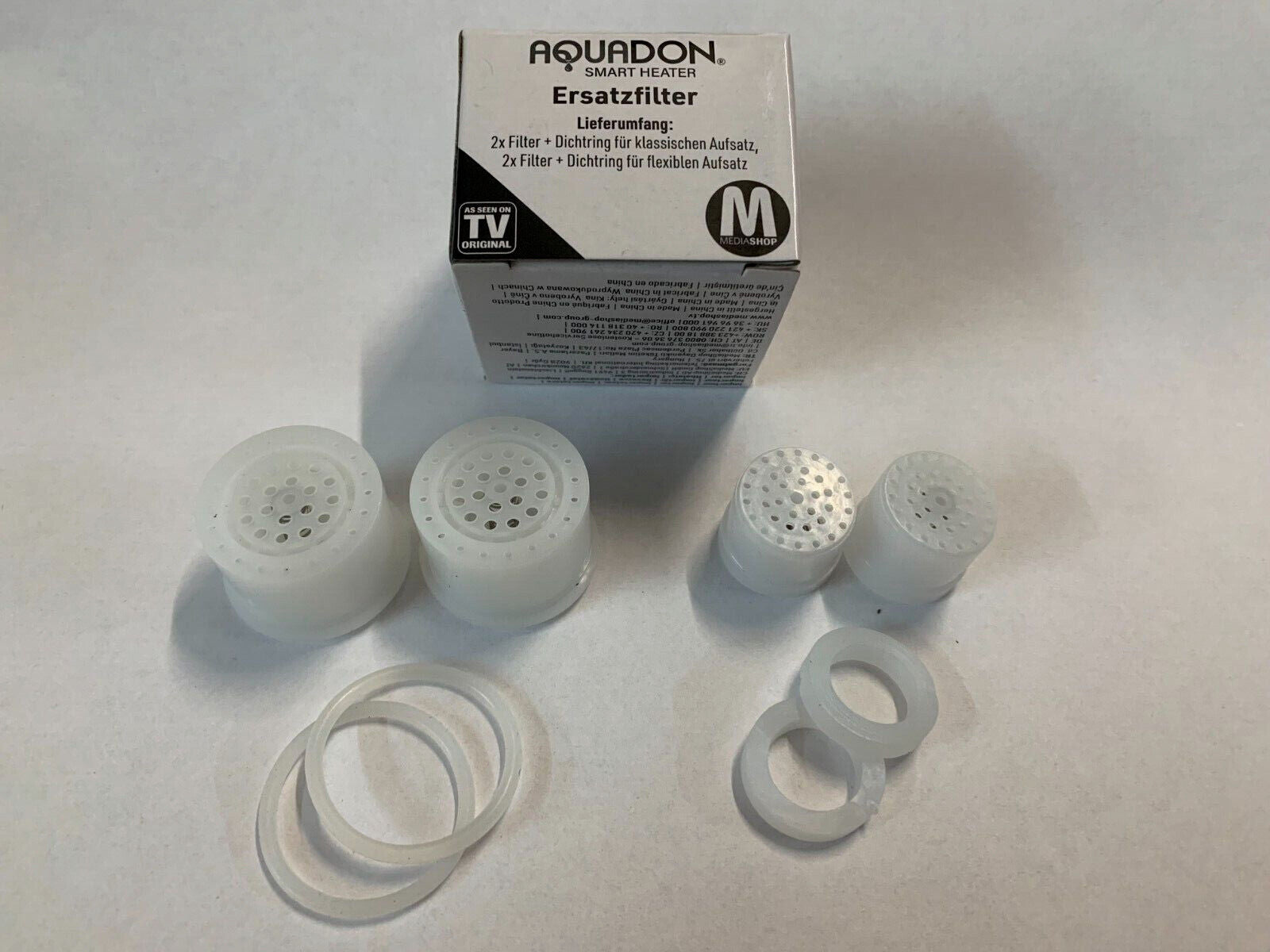 Aquadon SmartHeater Ersatzfilter Durchlauferhitzer Ersatz Filter Aufsatz