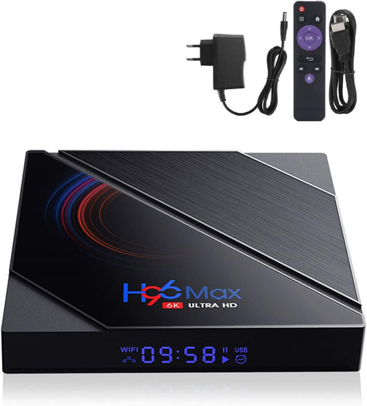 Rehomy H96 max H616 Android10. 0 TV Box 2. 4G 5G Dual Band WiFi+ BT4. 0 Quad- co