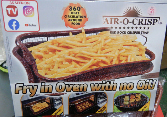 Air-O-Crisp - Ofenbratplatte - Ofenschale - Backblech - Grill - Ofenfritten06448