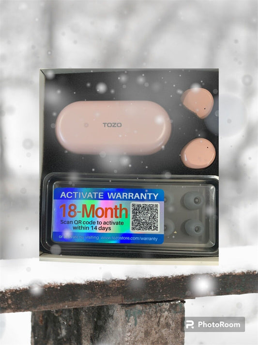 TOZO T12 Drahtlose Bluetooth Kopfhörer LED Display IPX8 Wasserdichte Ohrhörer