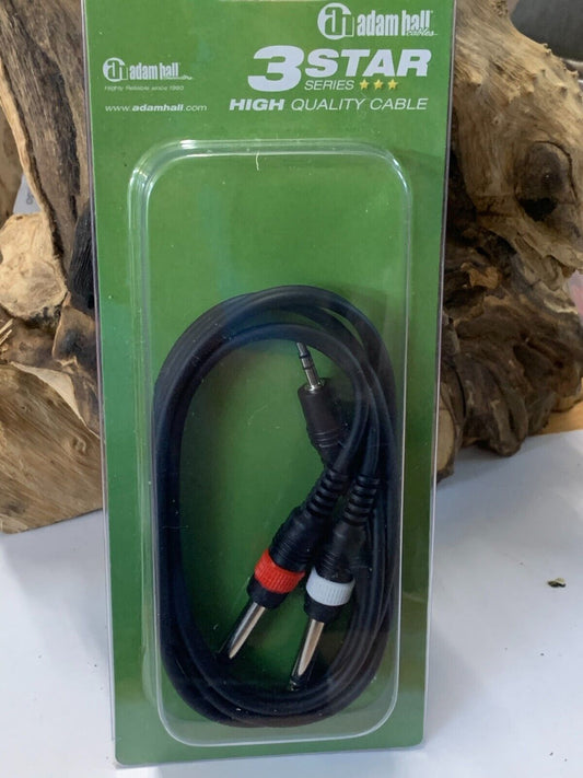 Adam Hall Cables 3 Star Serie Audiokabel 1 m