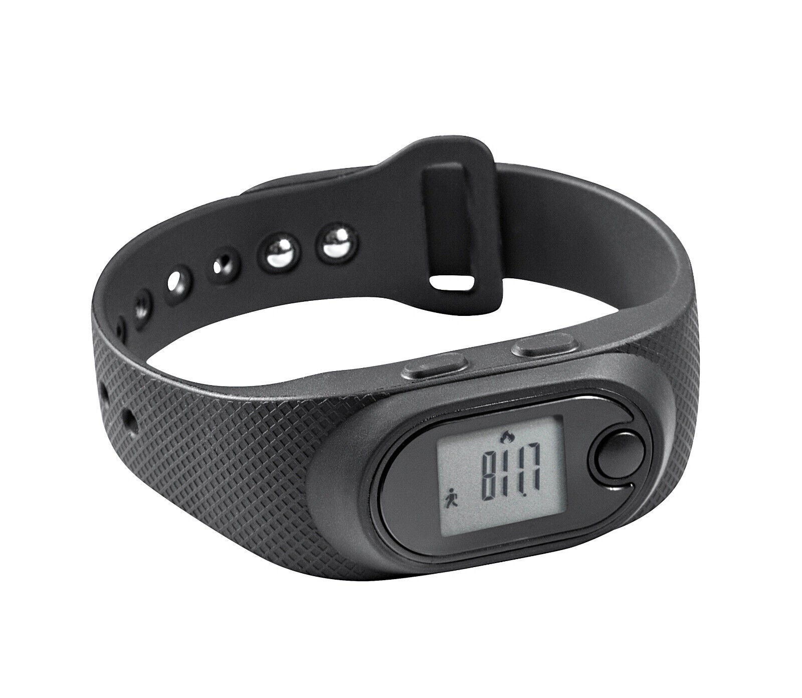 Fitnessarmband 2in1 Fitnesstracker Schrittzähler Fitnessuhr Smartwatch Training