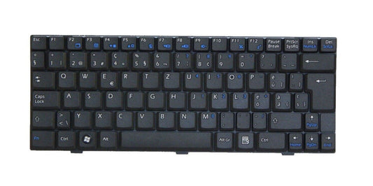 Laptop Tastatur Universal QWERTZ Layout Laptoptastatur Notebook Einbau Tastatur
