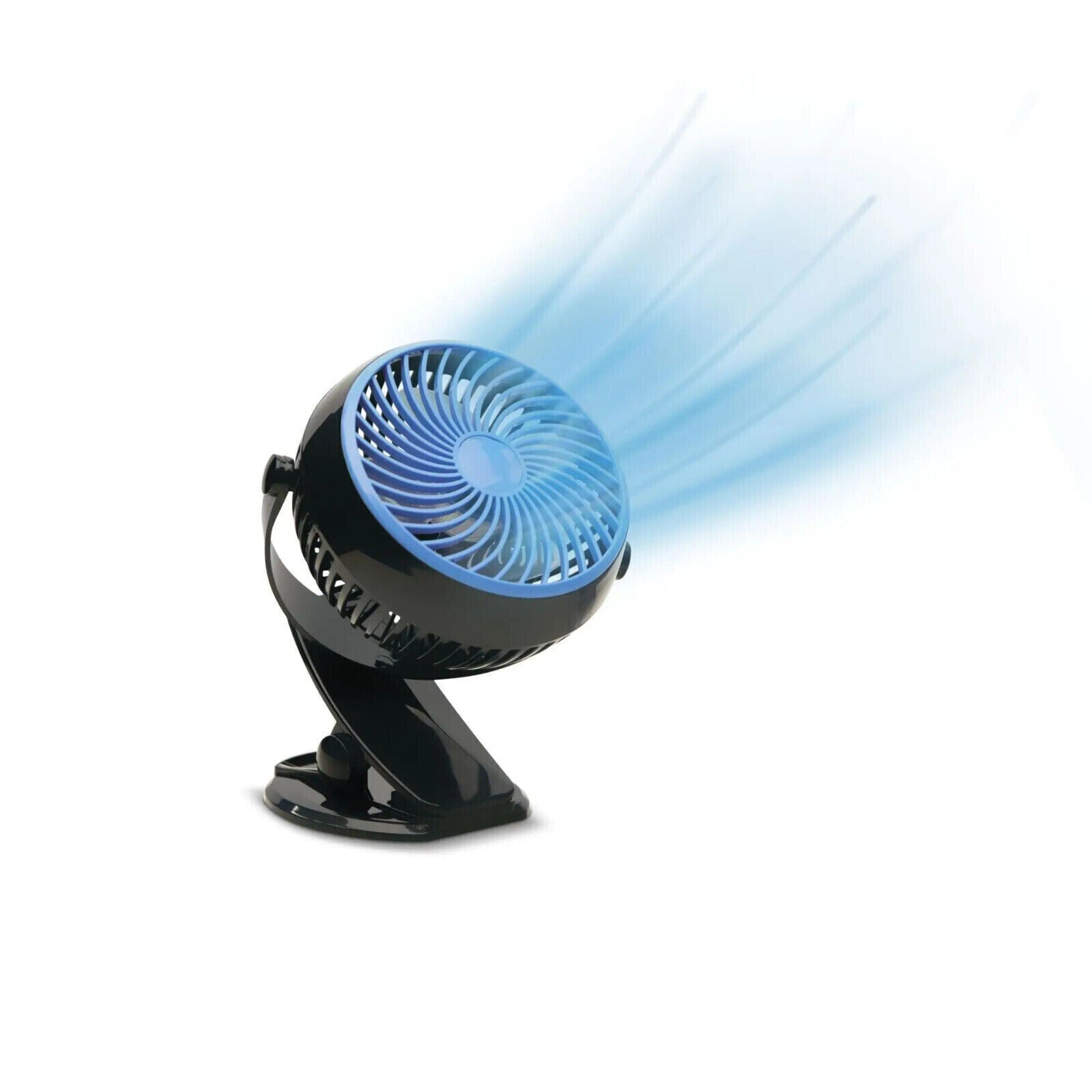Livington Go Fan mobiler Akku-Ventilator Tischventilator Ventilator in schwarz