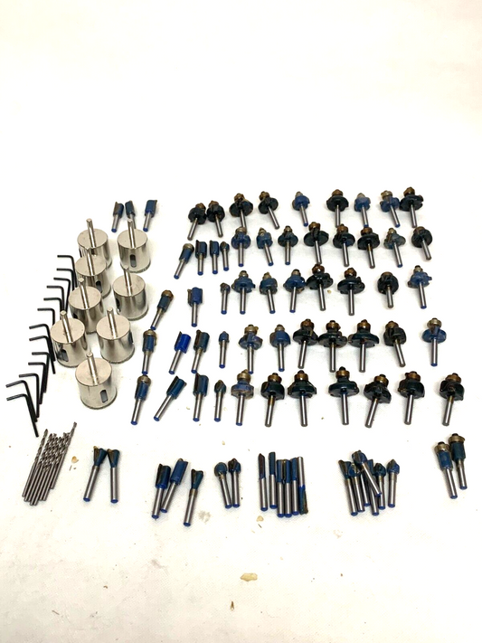 Renovator 4-teiliges Oberfräsen- und Fräser-Set