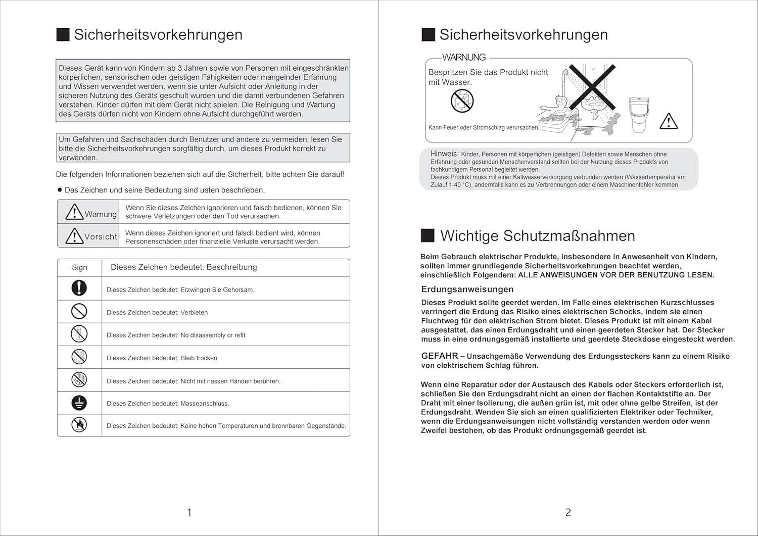 FLORY FDB300 Intelligenter Smart Bidet Toilettensitz, wc dusche umweltfreundlich