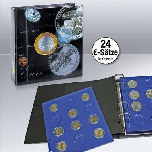 Euromünzen-Sammelalbum Topset, für alle Euromünzensätze
