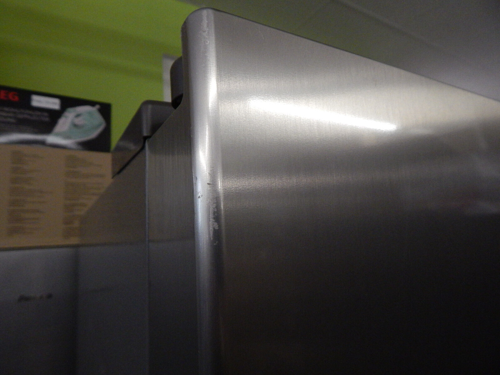 Gorenje Side-by-Side NRS9EVXB1 Kühlschrank Edelstahl Eis-/Wasserspender NoFrost
