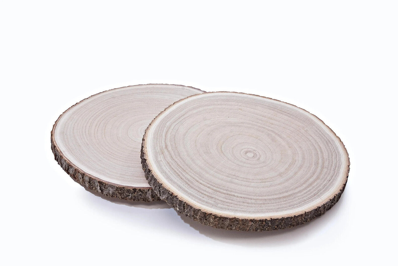 Platzteller "Baumscheiben" 2er-Set