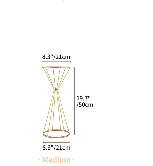 Nuptio Gold Hochzeit Tafelaufsätze für Tische