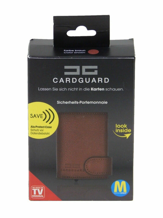 2 Card Guard Herren Geldbeutel RFID geschützt Geldbörse Portemonnaie Brieftasche