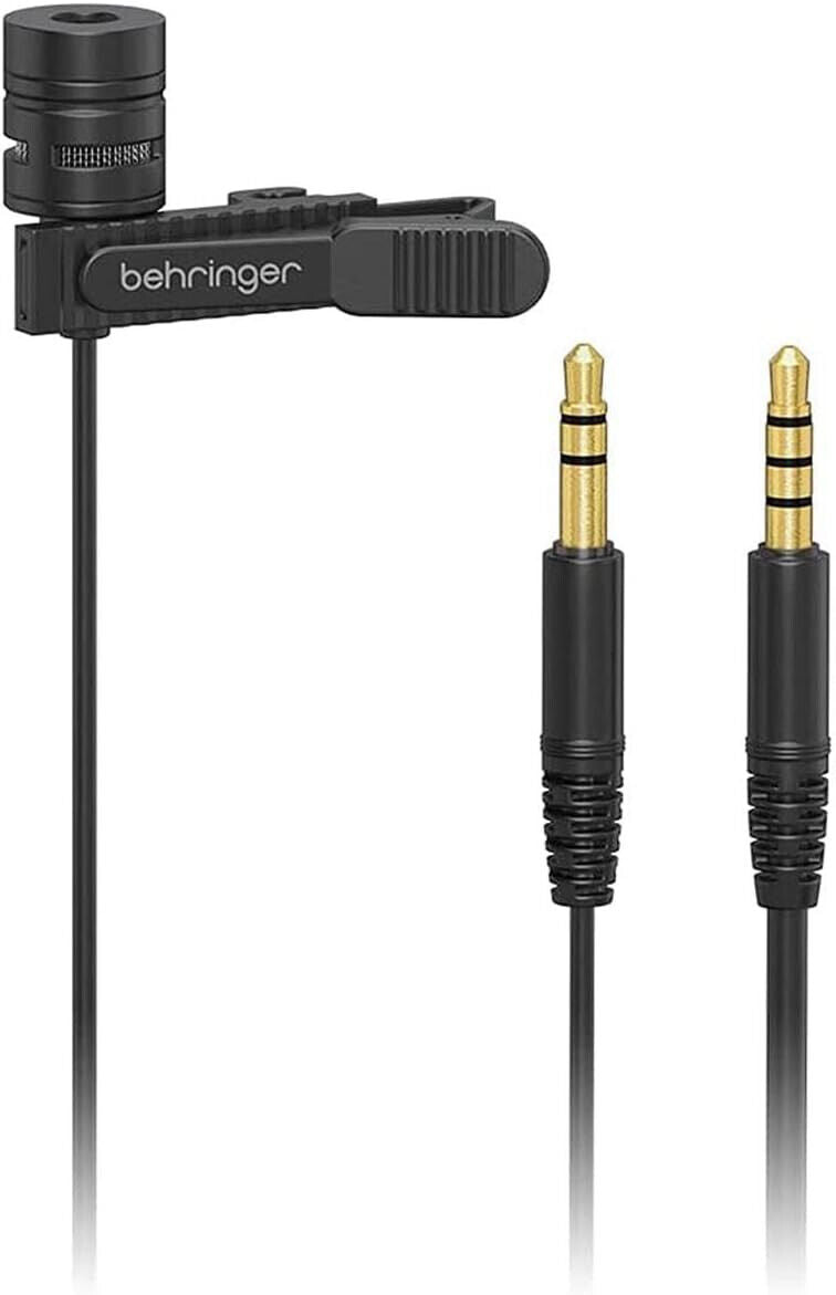 Behringer BC LAV GO Professionelles Lavalier-Mikrofon in Schwarz