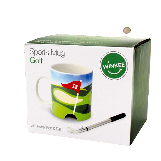 Winkee Sport Kaffeebecher Golf