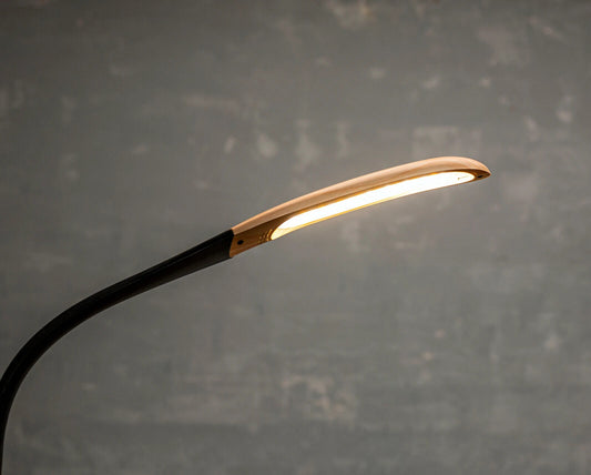 LED Tageslichttischlampe (Farbe: schwarz) Tischlampe Schreibtischlampe