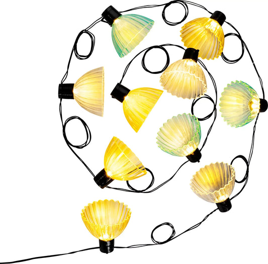 LED-Lichterkette Ombrello für drinnen & draußen warmweißen LEDs 450 cm