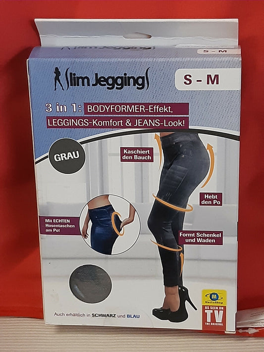 2mal  Slim Jeggings - S-M  in grau