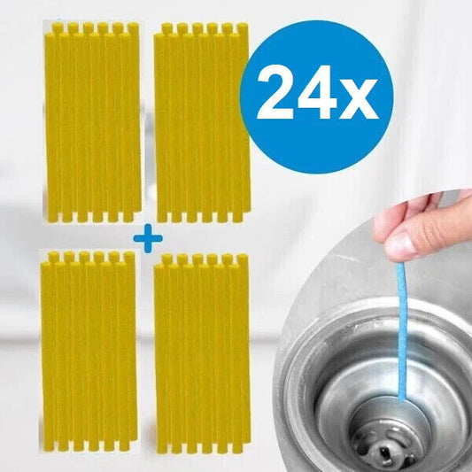 Sani Sticks Abflussreiniger 24 Stk. Der Zauberstab voll Sauberkeit Zitronen Duft