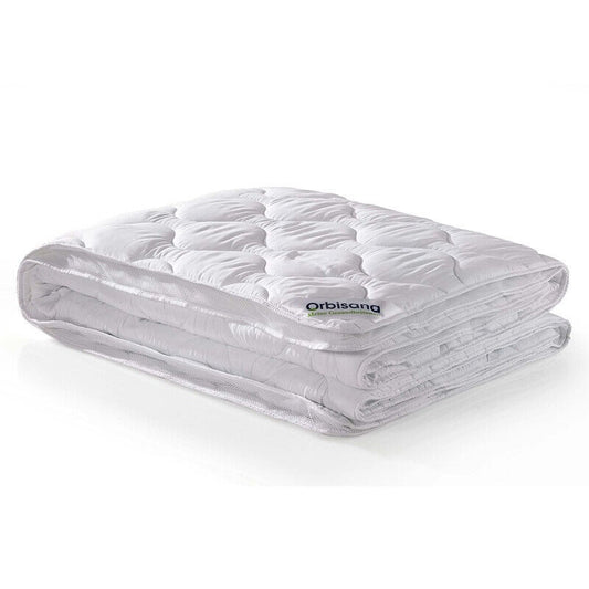 Orbisana Duo-Topper, 140x200cm Bett Topper Schlafen in Weiß