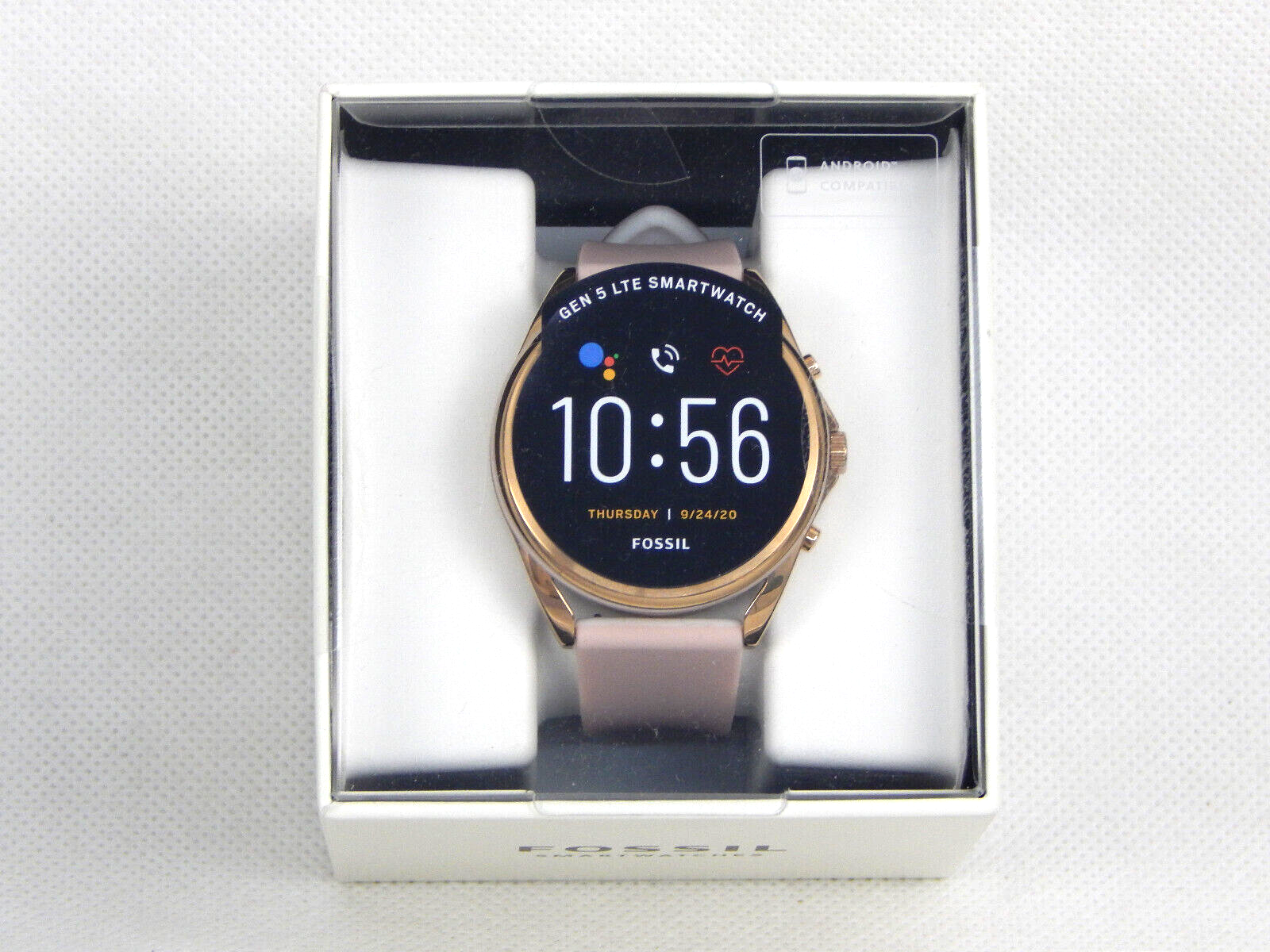 Fossil Damen Touchscreen Smartwatch 5 LTE Generation Lautsprecher Herzfrequenz